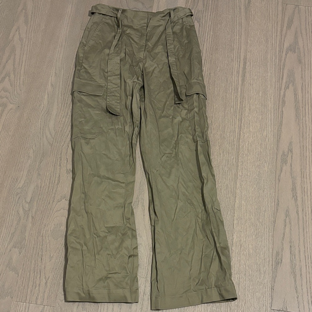 Dynamite Heidi green cargo tie belt pants(BRAND NEW)
